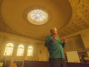 Brewster Kahle in the Internet Archive cathedral, where the race is on to spare millions of digital records from disappearing forever.