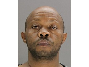 This undated booking photo provided by the Dallas County, Texas, Sheriff's Office shows Billy Chemirmir. Chemirmir, previously arrested in the death of an 81-year-old woman, has been charged with killing several other elderly women whose jewelry and other valuables he stole, authorities said Thursday, May 16, 2019. (Dallas County Sheriff's Office via AP)