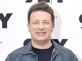 NEW YORK, NEW YORK: Chef Jamie Oliver poses before discussing his new cookbook "5 Ingredients: Quick And Easy Food" at 92nd Street Y on January 08, 2019 in New York City.