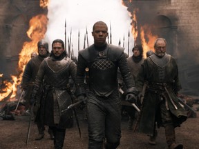 Jon, Greyworm, Davos lead the war.