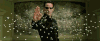 Reeves in The Matrix.
