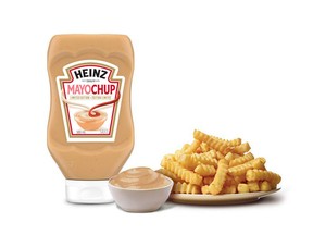 Mayochup, a combination of mayonnaise and Ketchup, hit Canadian shelves in May.