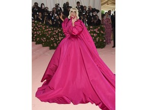 Lady Gaga attends The Metropolitan Museum of Art's Costume Institute benefit gala celebrating the opening of the "Camp: Notes on Fashion" exhibition on Monday, May 6, 2019, in New York.