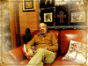 Leon Tarver, a retired university administrator in Baton Rouge, Louisiana, at his home. His great uncle, Claude Hudson, was a descendant of Samuel Bass. (Credit: Douglas Quan)