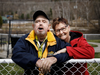 Maurice Desjardins with his wife Gaetane Desjardin at their home in Notre-Dame-de-la-Salette, Quebec.