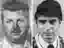 American John Wayne Gacy, left, killed 33 young men and teenaged boys in the 1970s. Dennis Andrew Nilsen is believe to have killed at least 15 young men in England.