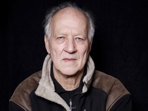 FILE - This Jan. 24, 2016 file photo shows director Werner Herzog, director of the documentary during the Sundance Film Festival in Park City, Utah. Herzog says there's a "subversive message" to his new documentary "Meeting Gorbachev": Talk to your geopolitical enemies.
