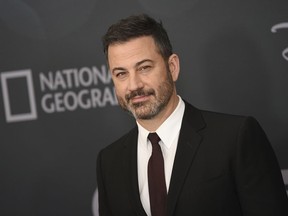 Jimmy Kimmel attends the Walt Disney Television 2019 upfront at Tavern on The Green on Tuesday, May 14, 2019, in New York.