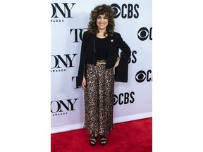 Sarah Stiles participates in the 73rd annual Tony Awards "Meet the Nominees" press day at the Sofitel New York on Wednesday, May 1, 2019, in new York.