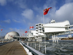 Opened in 1971, Ontario Place has been designated a heritage site by the City of Toronto, although that does not put any obstacles on development.