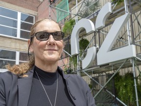 Martine Rothblatt, founder and former CEO of Sirus XM, is seen at the C2 technology conference Wednesday, May 22, 2019 in Montreal. It's reasonable to expect that in 50 years, humans will build their own identities the way computers download software, says futurist Martine Rothblatt.