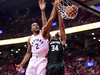 Injured Raptors forward Kawhi Leonard finished with 19 points and seven rebounds in a demonstration of determination.