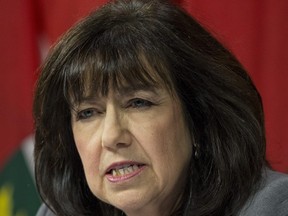 Ontario auditor general Bonnie Lysyk, seen in a file photo from Oct. 17, 2017, has raised concerns about ongoing welfare fraud.