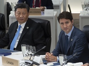 Canadian Prime Minister Justin Trudeau and Chinese President Xi Jinping had some exchanges at the G20 Summit in Osaka, Japan.