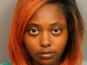 An undated photo provided by the Jefferson County Jail in Birmingham, Ala., shows Marshae Jones, who lost her pregnancy in a shooting in December. The police say Jones, who was charged with manslaughter, started the fight that led to the shooting and failed to remove herself from harm’s way.