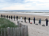 International leaders, including Prime Minister Justin Trudeau, lay wreaths at Juno Beach as part of D-Day 75th anniversary commemorations in Normandy, France, on June 6, 2019.