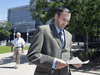 David Sillars leaves court in Oshawa, Ont., after his conviction on four charges related to impaired operation of a vessel, June 27, 2019.