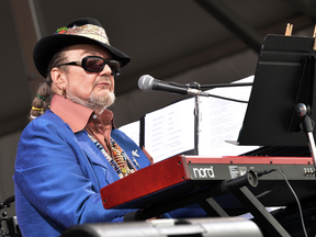 Dr.John performs at the 2013 New Orleans Jazz & Heritage Music Festival.