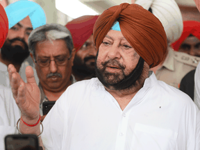 Punjab Chief Minister Amarinder Singh: "What this looks like to us … is foreign interference."