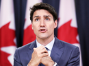 Prime Minister Justin Trudeau announces the federal government's decision to approve the Trans Mountain pipeline expansion project, June 18, 2019.