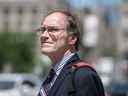 Dr. Melvyn Iscove leaves The College of Physicians and Surgeons of Ontario in Toronto after being reprimanded for of professional misconduct, June 21, 2019.