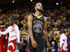 Toronto Raptor Kawhi Leonard to the basket against Stephen Curry and Klay Thompson of the Golden State Warriors during Game 4 of the NBA Finals.