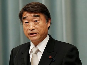 Japan's health minister Takumi Nemoto was reacting to a petition seeking a ban on requiring women to wear high heels at work.