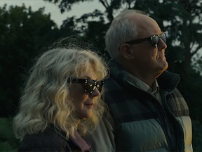Blythe Danner and John Lithgow in The Tomorrow Man.