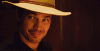 Olyhant as Justified’s Raylan Givens.