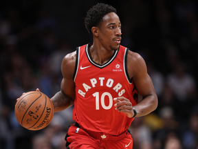 Toronto Raptor Demar Derozan in November 2017.