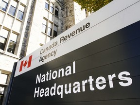 The headquarters of the Canada Revenue Agency is photographed in Ottawa, November 4, 2011.