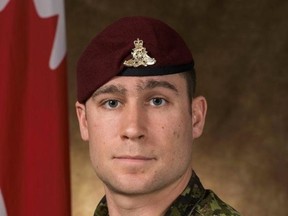 Bombardier Patrick Labrie, a member of the 2nd Regiment, Royal Canadian Horse Artillery, which is based in Petawawa, Ont., died while parachuting near the Bulgarian village of Cheshnegirovo.