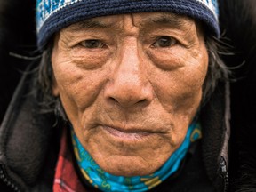 Inuit elder Paul Jararuse lives in the Torngat Mountains, Nunatsiavut.