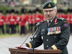 Lt.-Gen. Paul Wynnyk, shown in 2016, was asked to stay on beyond his retirement by Chief of the Defence Staff Gen. Jon Vance, only to have Vance change that decision in May and then reverse it in June.