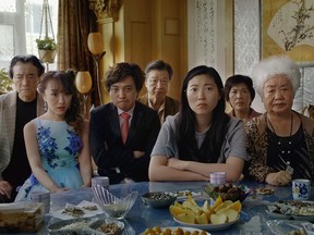 Jian Yongbo, Kmamura Aio, Chen Han, Tzi Ma, Awkwafina, Li Ziang, Tzi Ma, Lu Hong and Zhao Shuzhen appear in The Farewell.