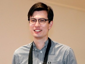 Australian student Alek Sigley, 29, who was detained in North Korea, arrives at Haneda International Airport in Tokyo, Japan July 4, 2019.