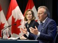 Bank of Canada Governor Stephen Poloz speaks during a news conference with Senior Deputy Governor Carolyn Wilkins in Ottawa in July.