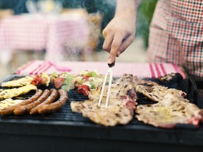 A backyard barbecue is the way.