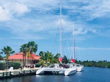 Catamarans are a great way to explore the Caribbean.