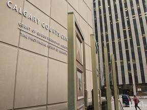 The Calgary Courts Centre are pictured in Calgary, Alta., on March 11, 2019.THE CANADIAN PRESS/Jeff McIntosh