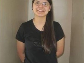 Ashley Morin is seen in this undated handout photo provided July 10, 2019. Mounties say they believe a Saskatchewan woman who went missing a year ago was the victim of a homicide. Police say Ashley Morin, who would now be 32 years old, was last seen in North Battleford, Sask., on July 10, 2018.