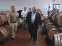 Doug Ford tours the Pelee Island Winery in an image from a video released just weeks after the winery’s owner donated $1,000 to the Ontario Progressive Conservatives.