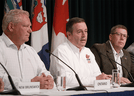 Ontario Premier Doug Ford, Alberta Premier Jason Kenney and Saskatchewan Premier Scott Moe.