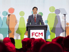 Prime Minister Justin Trudeau speaks at the Federation of Canadian Municipalities annual conference on May 31, 2019.