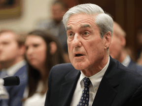 Former Special Counsel Robert Mueller testifies before the House Intelligence Committee about his report on Russian interference in the 2016 presidential election on July 24, 2019 in Washington, D.C.