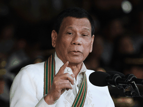 For now, Rodrigo Duterte need not personally worry about the new law.  As President of the Philippines, he has immunity from prosecution during his six-year term.