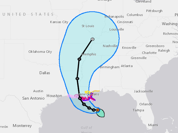 Hurricane barrels towards New Orleans. Will the city's levees hold ...