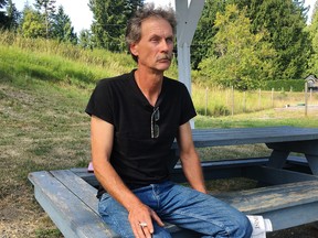 Alan Schmegelsky, father of Bryer Schmegelsky, poses for a photo during an interview with The Canadian Press in Mill Bay B.C. on Wednesday, July 24, 2019.