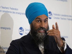 Jagmeet Singh: Loves a good fight, apparently.