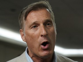 Maxime Bernier, leader of the People's Party of Canada, announced Edmonton and area candidates for the upcoming federal election at the St. Albert Inn and Suites on Tuesday July 9, 2019.